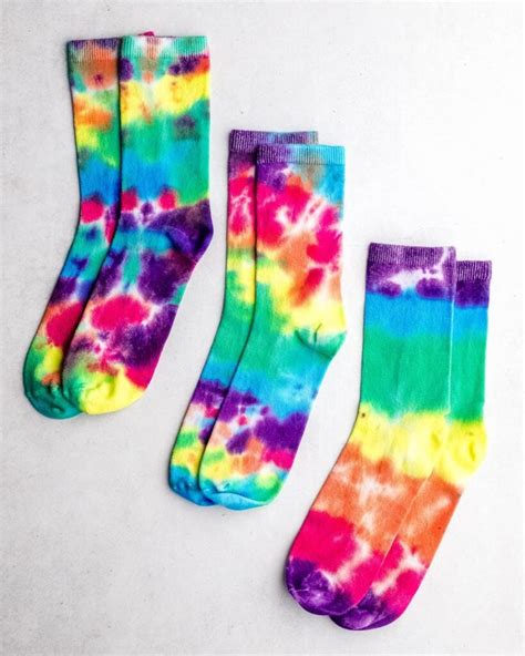 Tie Dye Collection Socks 